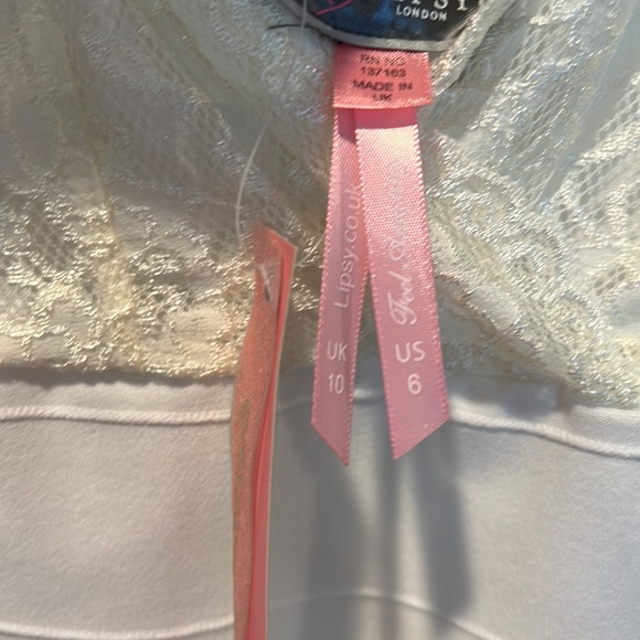 LIPSY size 6 white dress - Picture 4 of 6